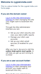 Mobile Screenshot of cygnet-india.com